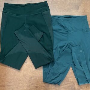 TWO pairs MPG leggings